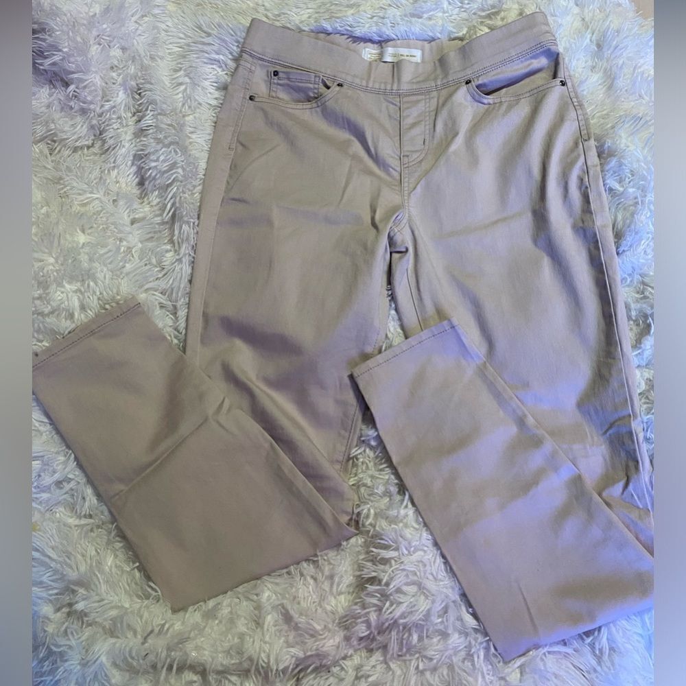 Levi Strauss Light Pink Pull-On Skinny Pant Size 14L (W32/L32)